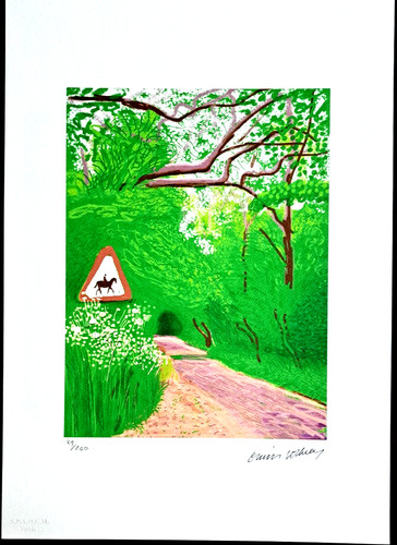 David hockney arrival of - -,