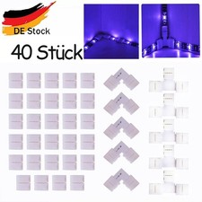 RGB LED Strip Leiste  L T Form Verbinder Schnellverbinder Eckverbinder SMD