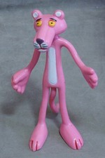 PAULCHEN PANTHER ROSA ROTE PANTHER FIGUR BIEGE- GUMMIFIGUR 1997 ARTISTS PICTURES