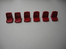 Playmobil, PL190, Eisenbahn, 6 Sitze für die Eisenbahn 4011