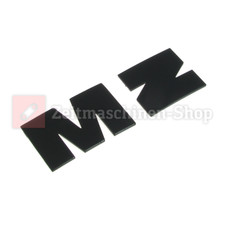 Buchstabe M + Z Tank für MZ ETZ125 ETZ150 ETZ250 ETZ251 (schwarz, geriffelt) neu