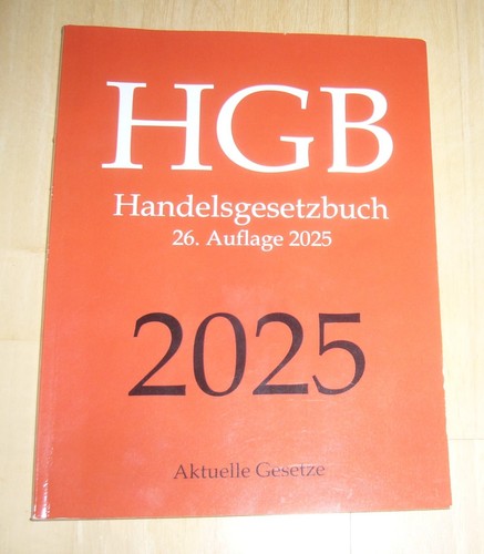 Hgb 2025 handelsgesetzbuch - hgb, 26
