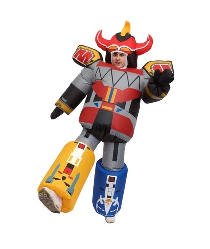 Megazord aufblasbares kostüm - megazord,