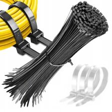 Profi Kabelbinder  Industriequalität 100-2500 Stück UV-beständiges Weiß Schwarz