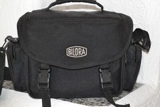 Bilora Kameratasche Fototasche Schultertasche schwarz