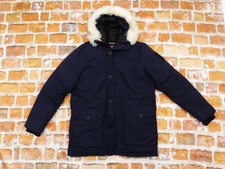 *REDSKINS EVEREST PARAMOUNT JACKE PARKA WINTER MANTEL*BLAU*FELL*GR: XL*WIE NEU