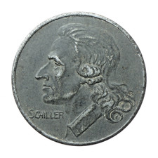 50 Pfennig 1918 Schiller