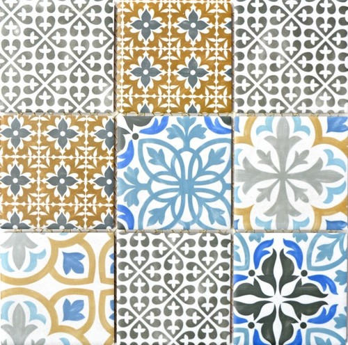 Mosaikfliese landhausstil - mosaikfliese,