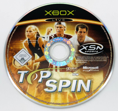 Topspin top spin microsoft - topspin,