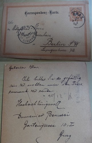 Graz 1890 domenico benussi - pk, 1890: