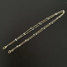 antike Art Deco Uhrenkette