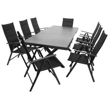 Gartengarnitur Alu Sitzgruppe