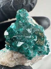 Dioptas-Calzit Edelstein Raute Kristall Stufe 132 Karat Kristall! Natur Qualität