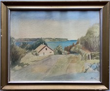 Aquarell sch haus - b.,