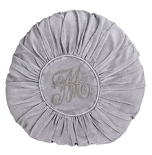 Kissen Shabby Chic Dekokissen Rund Sitzkissen Stuhlkissen Samtkisen Sofakissen