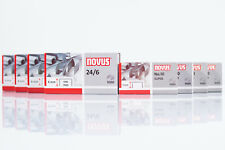 Novus Heftklammern 24/6 No.10 24 6 Nr.10 Klammern Heft Tacker