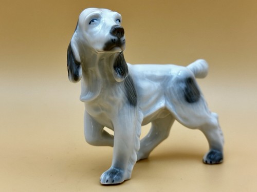 Porzellanfigur hund jagdhund - hund,