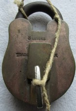Vintage eisen antik schloss - antik,