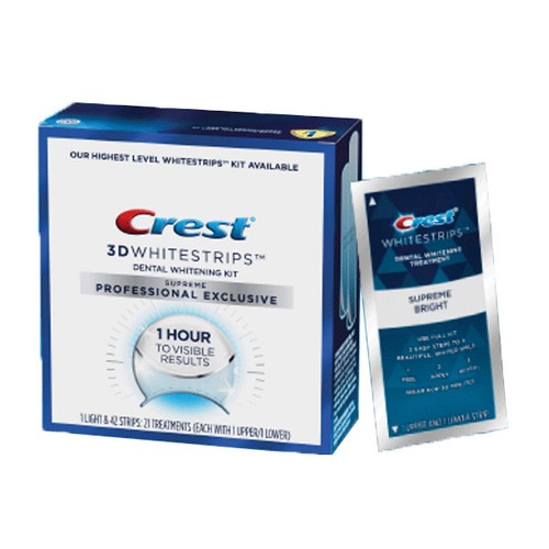 Crest whitestrips supreme - crest, 3d