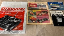 Vintage Graupner Kataloge / Tüte /  Zeitung