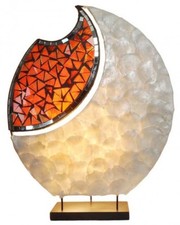 Deko-Leuchte YOKO, ovale Form