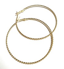 Creolen goldf ohrringe elegant - ohrringe,