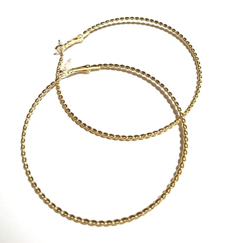 Creolen goldf ohrringe elegant - goldf,