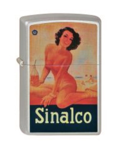 Zippo feuerzeug sinalco - feuerzeug, girl