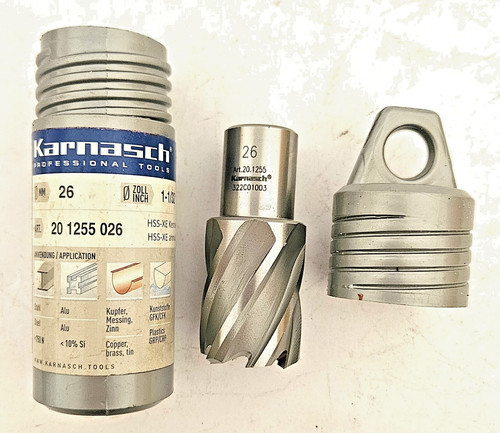 Kernlochbohrer metall mm - 26,