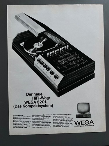 Wega 3201 hifi stereo anlage - hifi,