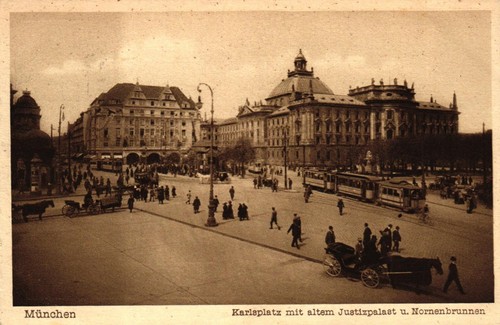 München karlsplatz mit - karlsplatz,