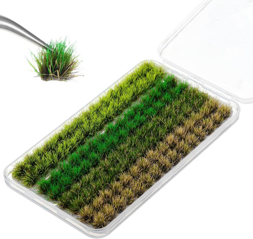 120 stück modellbau gras - modellbau,