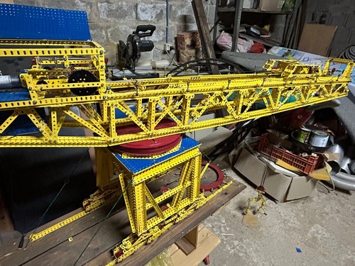 Meccano riesenkran komplett - meccano,