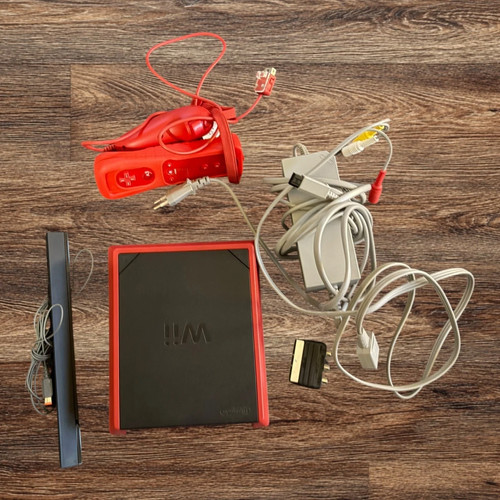 Nintendo wii mini konsole rot - nintendo,