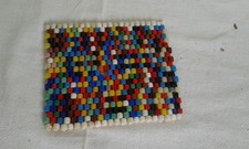 Glasperlenuntersetzer