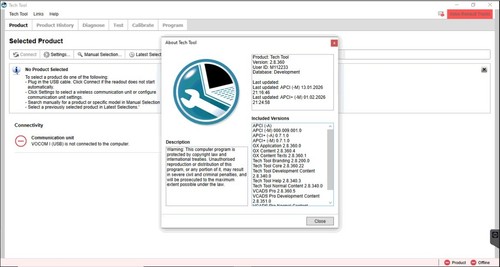 Volvo diagnose laptop - volvo, ptt