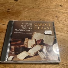 J.S.Bach And The Möller Manuscript - Music For Harpsichord - Carole Cerasi 10400