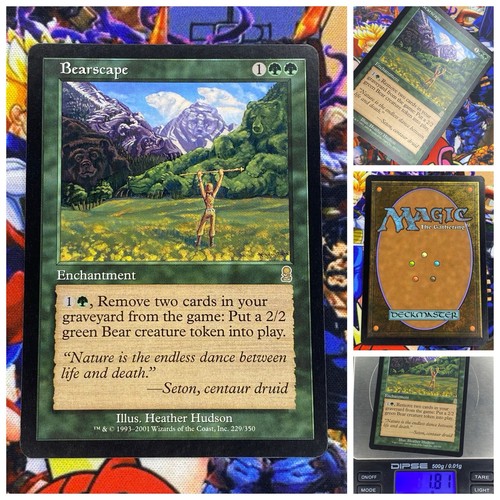 Mtg bearscape nm - mtg,