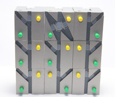 n6150, Alte Trix Zubehör 9x Baustein Gleisbild-Stellpult