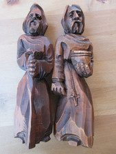 Holzschnitzerei, 2 klerikale
