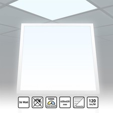 Xtend LED Panel 62x62 Neutralweiß 5000K 36W 4320lm Rasterleuchte PMMA