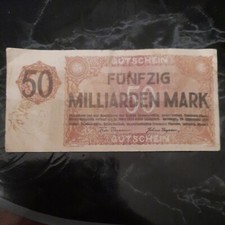 Geldscheine Inflation 1923