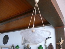 Original Degué Art Déco Deckenlampe – signiert – Frankreich um 1930