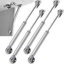 Screw-on hinge, gas spring