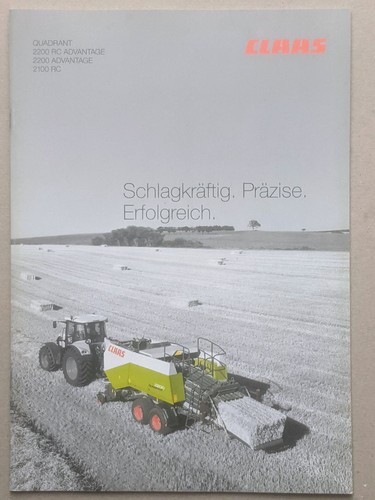 Claas quadrant 2200 - claas, rc