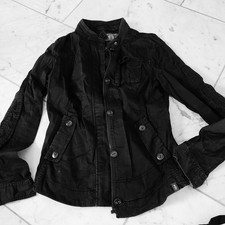 ESPRIT Sommerjacke schwarz mit