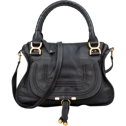 Chloé grained leather medium - leather,