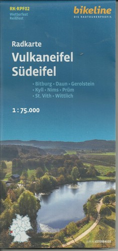 Radkarte vulkaneifel südeifel - vulkaneifel,