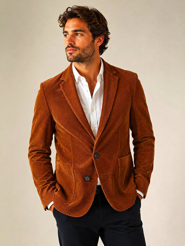 Pull bear herren - pull&bear, cord-blazer