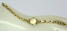 ♦♦ Damen Armbanduhr Glycine Altus in 14 kt 14k 585 er Gelb Gold Handaufzug Uhr